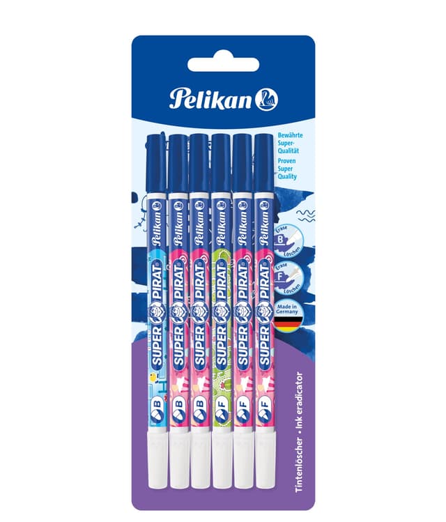 🚀 Super Deal: Pelikan Tintenlöscher Super-Pirat 850, 6 Stück