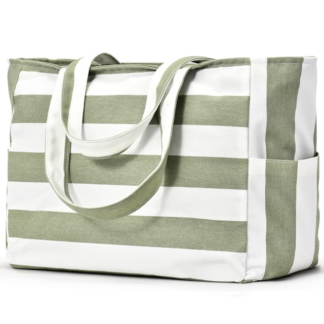 👜 Oscaurt Strandtasche Tasche Damen Handtasche Groß Shopper Tasche - Hellgrün