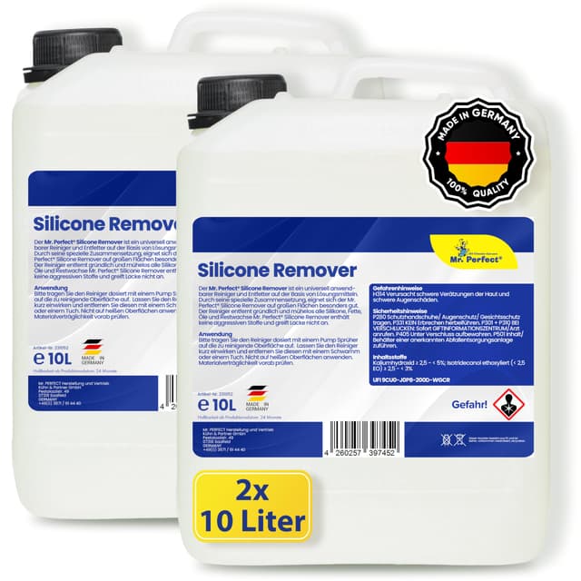 Mr. Perfect® - Silikonentferner 2x10L | Wachsentferner für Autolack