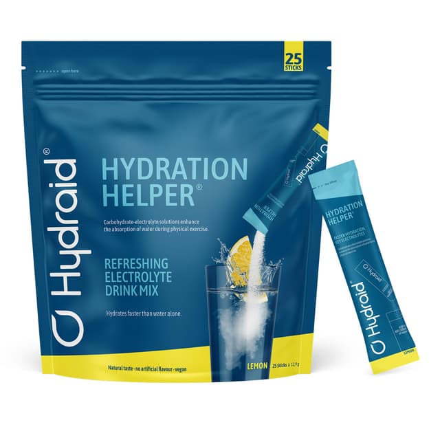 Hydraid Hydration Helper® LEMON – Elektrolyt Pulver mit 1118mg Elektrolyten