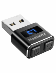 Meatanty Metall 3 Modi Maus Jiggler Schwarz 🖱️ USB Mouse Jiggler mit LED-Display und Aluminiumlegierung Angebot bei HelloDeals