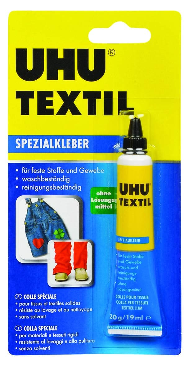 🧵🔖 UHU Spezialkleber TEXTIL 20g 20 g Textil - 20g 🧵🔖