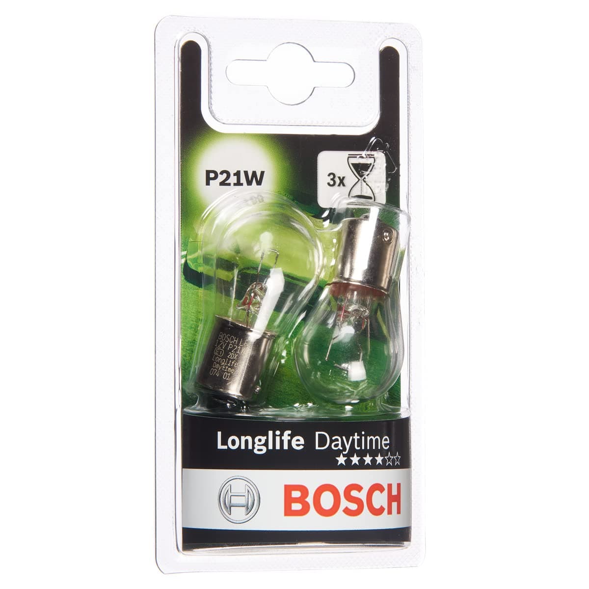 🔆 Super Angebot! BOSCH 1987301050 P21W Heckleuchten Longlife Daytime