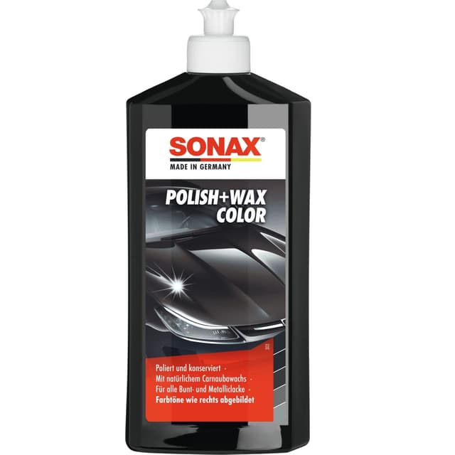 SONAX Polish+Wax Color schwarz (500 ml) 💎🚗