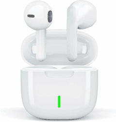 🎧 Bluetooth Kopfhörer In Ear, Kopfhörer Kabellos Bluetooth 5.3 Wireless Earbuds mit 4 Noise Cancelling Mic, 40Std Hi-Fi Stereo Touch Control IP7 Wasserdicht Sport Ohrhörer für iPhone/Android/Samsung Wireless Kopfhörer-6899 Angebot bei HelloDeals