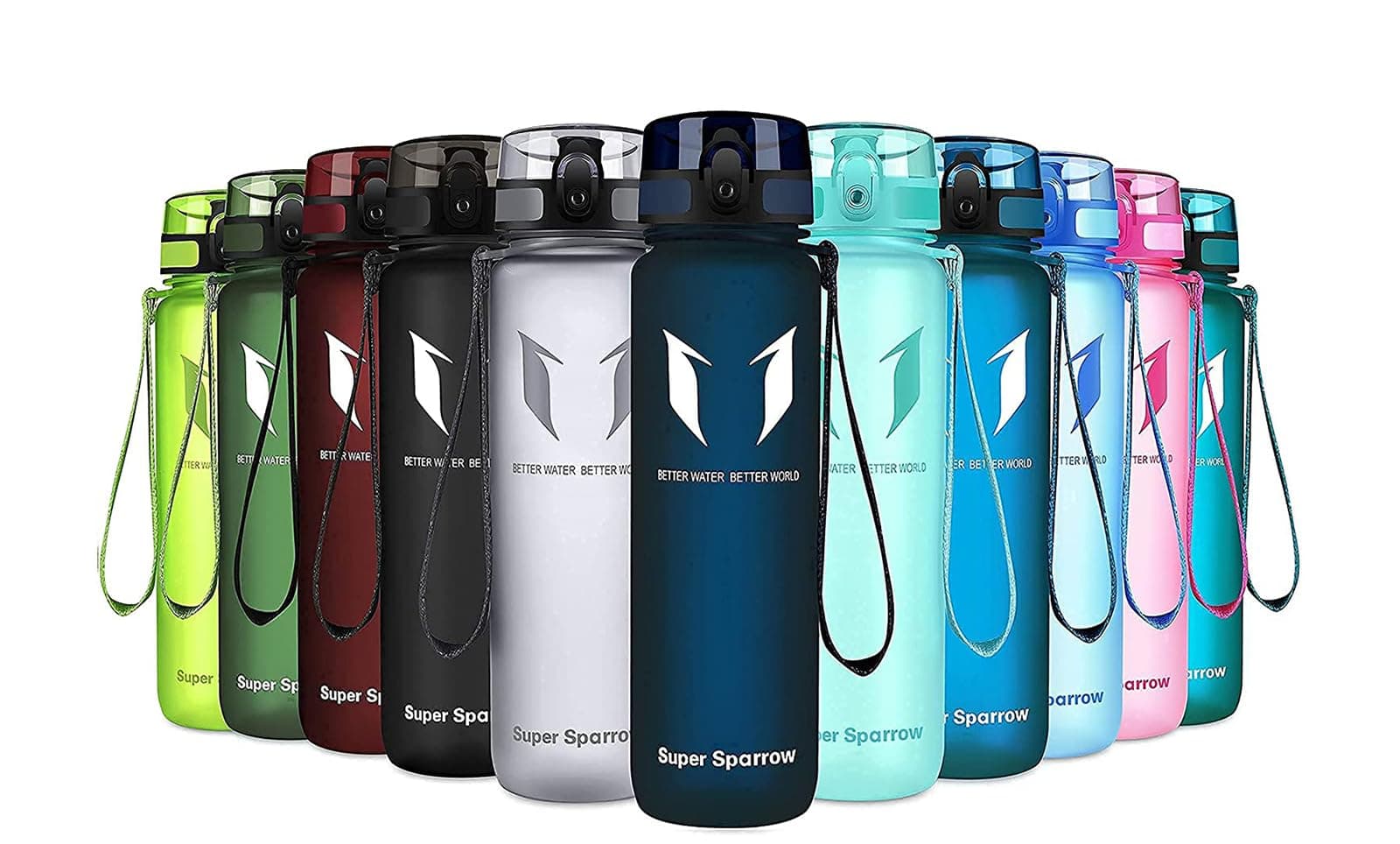 Super Sparrow Trinkflasche - Tritan Wasserflasche - BPA-frei - Ideale Sportflasche 🚴‍♂️💧