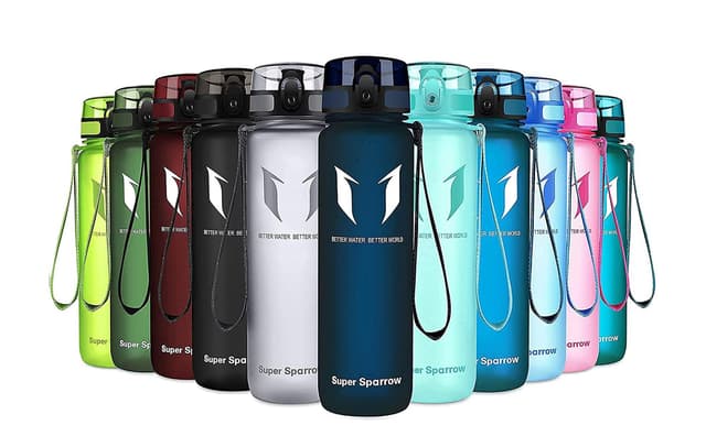 Super Sparrow Trinkflasche - Tritan Wasserflasche - BPA-frei - Ideale Sportflasche 🚴‍♂️💧