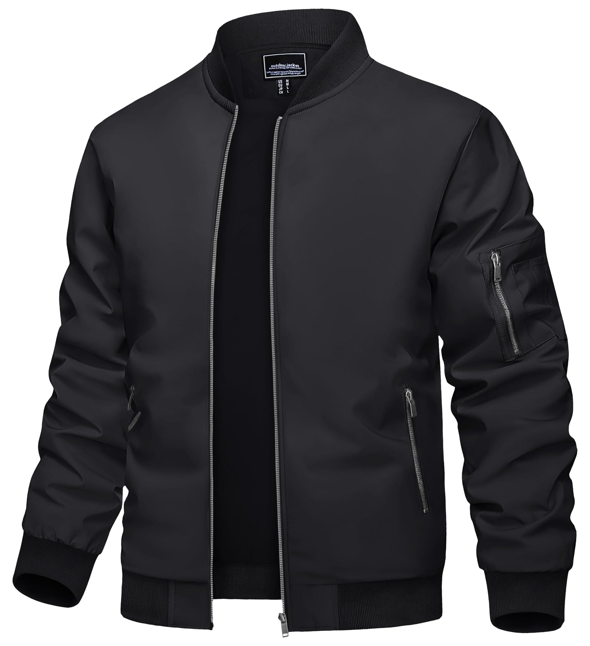 🔥 TACVASEN Herren Bomberjacke Leichte Übergangsjacke 🛩️