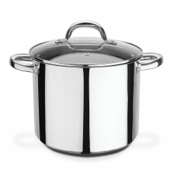 Angebot: GSW ‎990264 Montreal Gemüse-Kochtopf mit Deckel ⌀24cm Silber Angebot bei HelloDeals