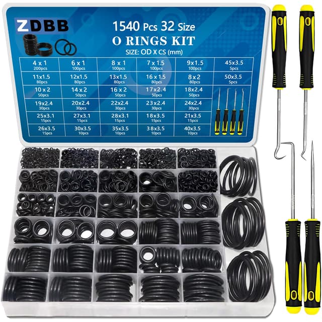 ZDBB 32 Größe 1540 Stück O-Ringe Sortiment Kit 🛠️🔧🔩