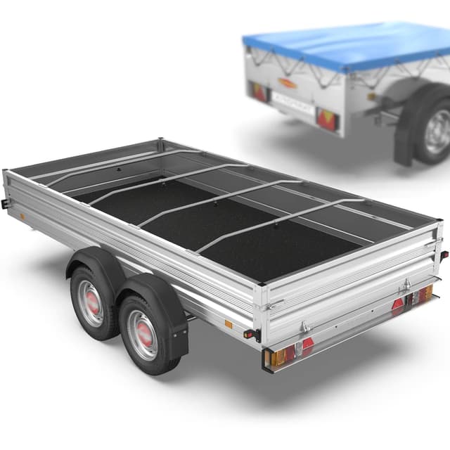 Tarpofix® Anhänger Planenbügel Flachplanenbügel 100-145 cm (1-4er Set) 🚗💨