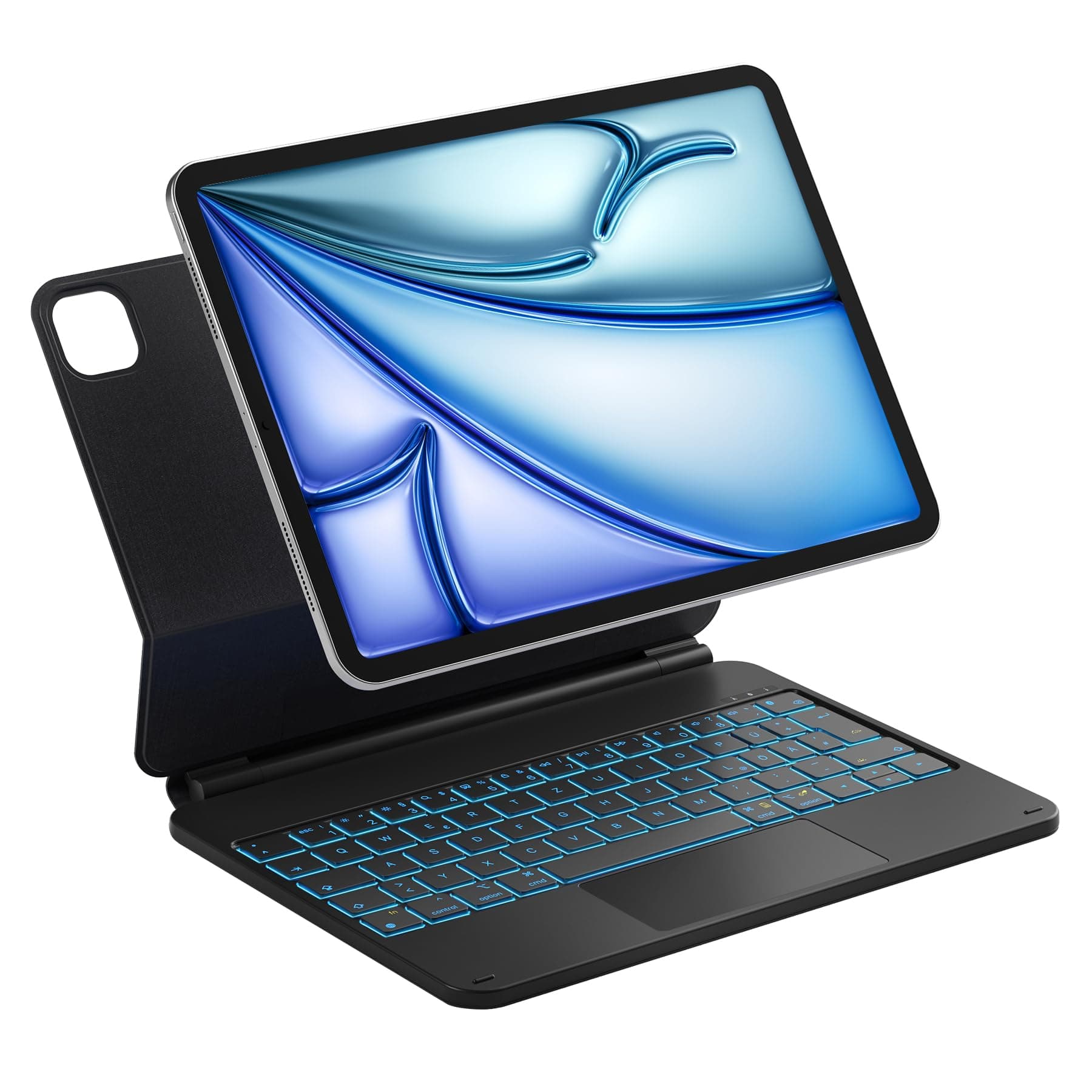 Inateck NeoMagic Magnetische Tastatur Hülle für iPad Air 11 Zoll M3/M2 (2025/2024),Air 5/4,Magic Keyboard für iPad Pro 11 Zoll 4/3/2/1