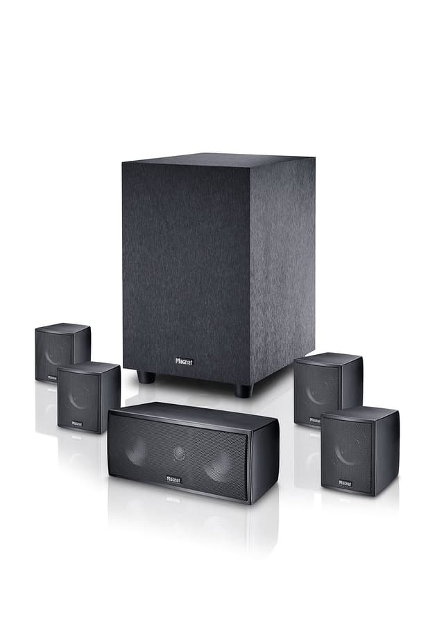 🎥🌟 Cinema Star 5.1 - Subwoofer-Satellitensystem in Schwarz 🎬🔊