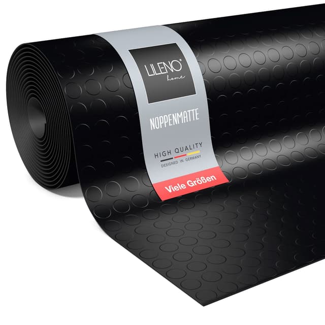 LILENO HOME Noppen Gummimatte Meterware 60x100 cm 🛠️🚗