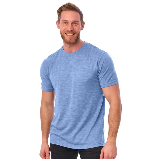 🌿 100% Merino T-Shirt Herren Kurzarm - Sport Shirt Männer Wolle