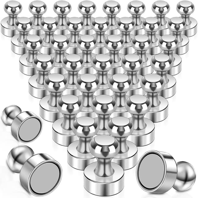 🌟 Starke Neodym Magnete für Kühlschrank & Co. - 36 Stück! 🧲