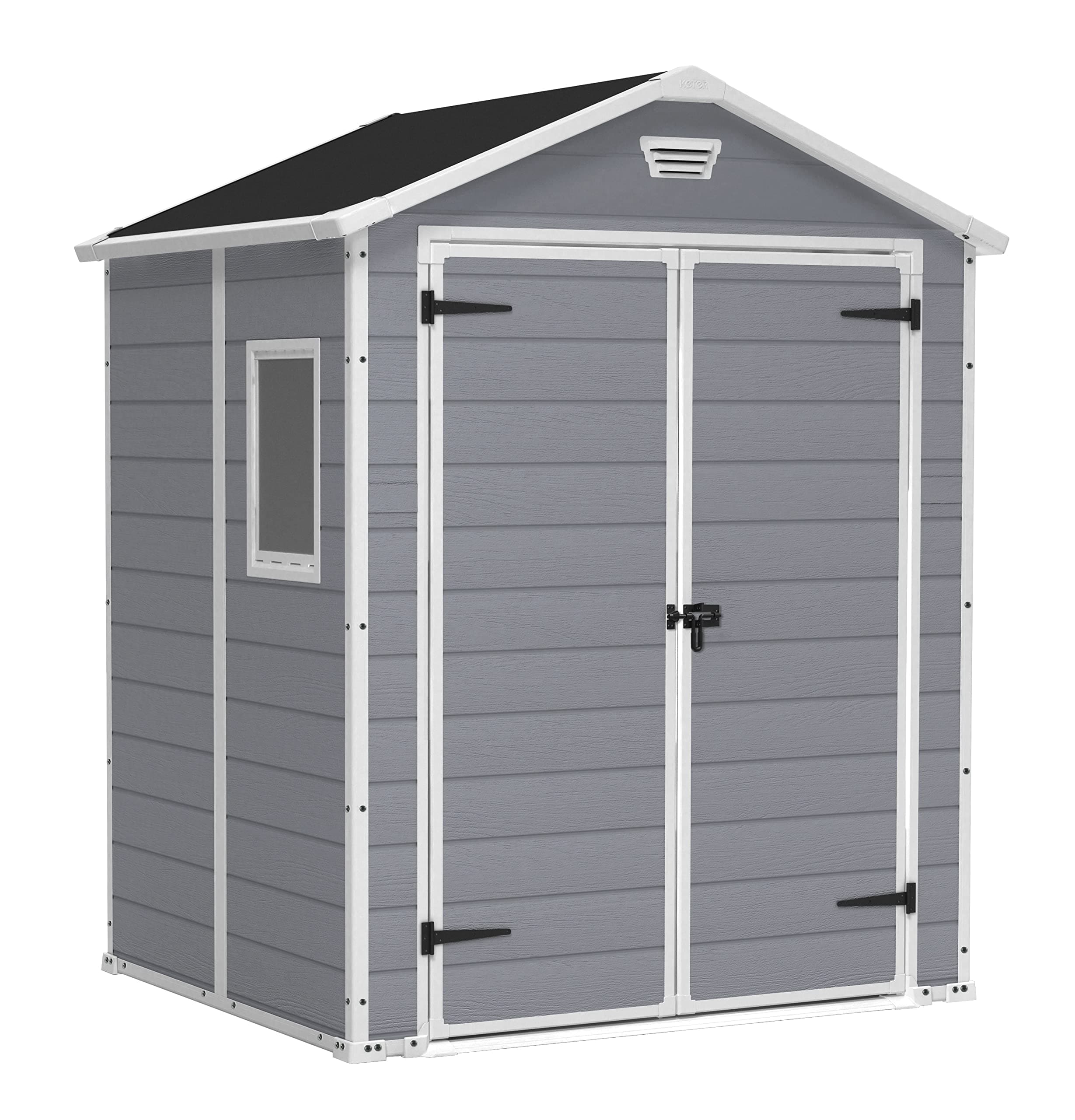 Sonderangebot: Keter Manor 6x5DD Gartenhaus wetterfest 4.8m³ 🌿🏡