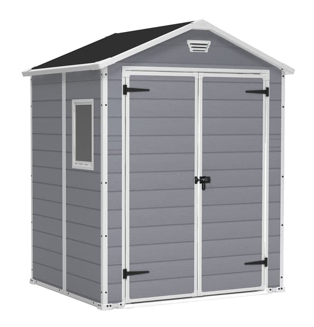 Sonderangebot: Keter Manor 6x5DD Gartenhaus wetterfest 4.8m³ 🌿🏡