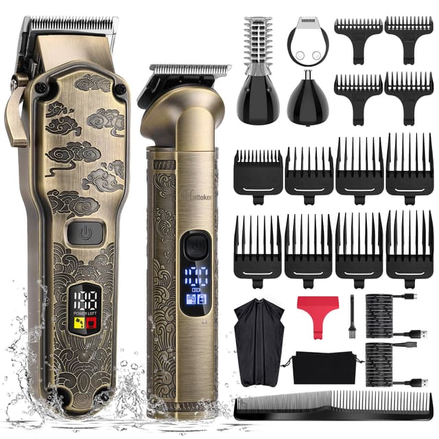 Professionelles Haarschneide- und Trimmer-Pflegeset 🌟 24-teilig