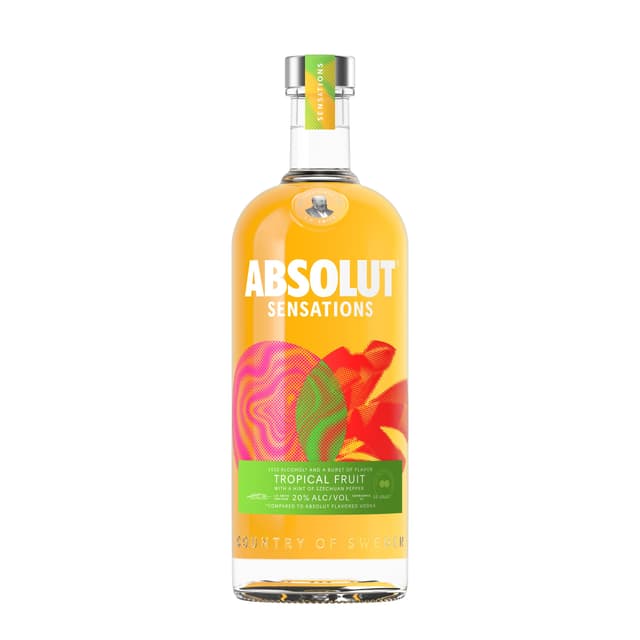 🍹 Absolut Vodka Sensations Tropical Fruit - Sommerlicher Genuss!