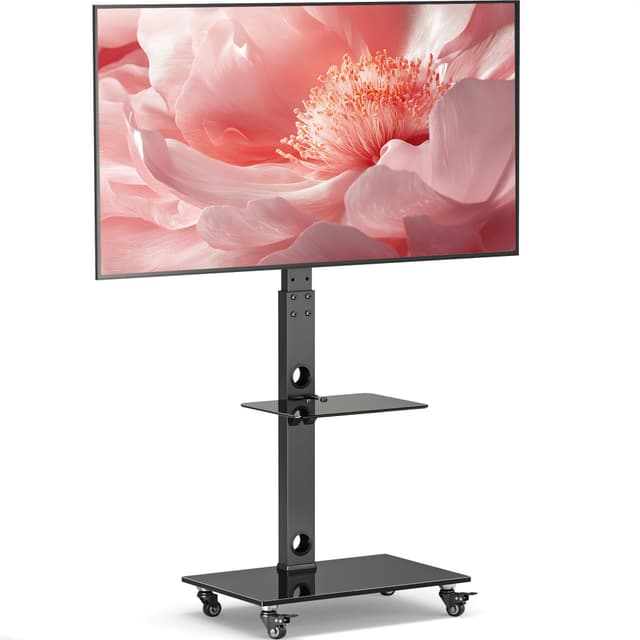 📺 BONTEC TV-Ständer mit Rollen für 30-70 Zoll Bildschirme 📡