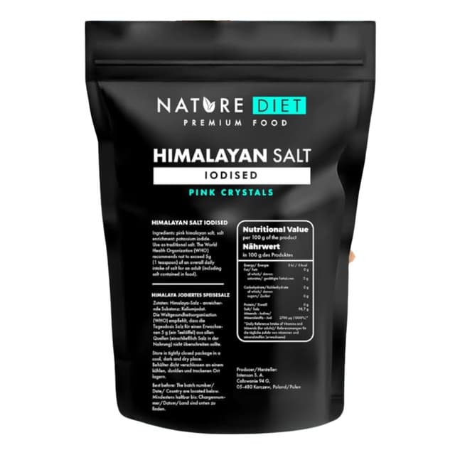 Angebot: Naturkost - Himalayasalz aus Pakistan 1000 g 🏔️ | Rosa Salz | Feinkorn