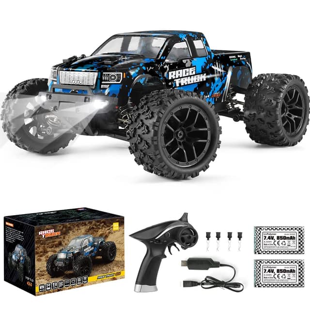 🚗 HAIBOXING Ferngesteuertes Auto 1/18 4WD Monster Truck 36 km/h Schnell Geschwindigkeit Wasserdicht