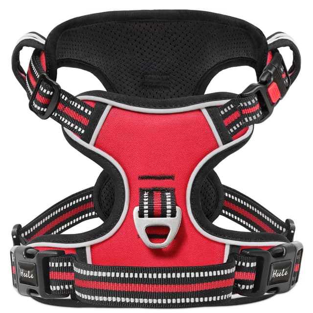 HEELE Hundegeschirr - Anti Zug Dog Harness mit Quick-Snap-Schnalle 🐾