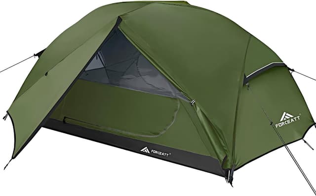 Forceatt Zelt 2-3 Personen Camping Zelt, 2 Doors Wasserdicht & Winddicht 3-4 Saison Ultraleichte Rucksack Zelt