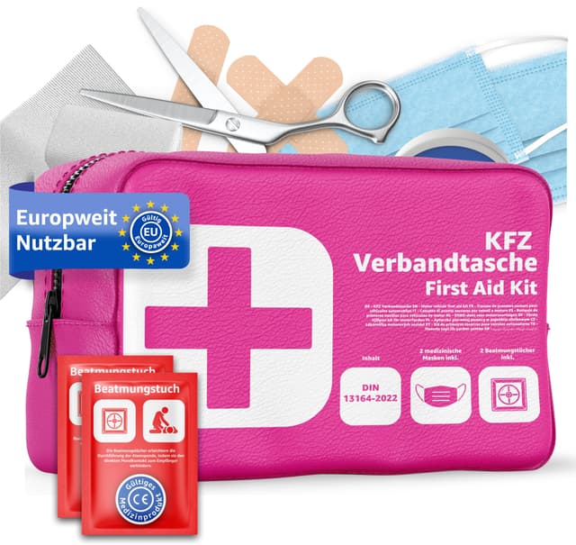 Verbandskasten Auto - Erste Hilfe Set 🚑