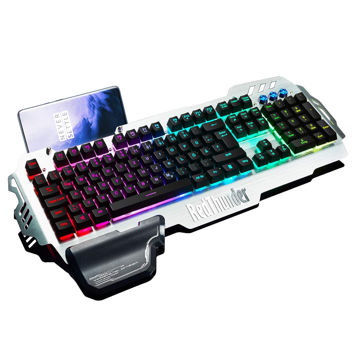 🎮 RedThunder K900 Halbmechanische Gaming Tastatur [Version 2024] 🌈