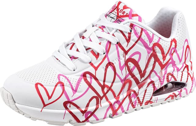 🌟 Angebot: Skechers Damen UNO Spread The Love Sneaker 39 EU! ❤️👟