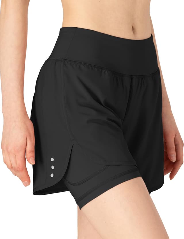 Donhobo Damen Sport Shorts Sommer 2 in 1 Kurze Hosen 🏃‍♀️💪🌞