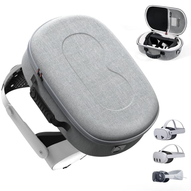 🎮 Tragetasche für Meta Quest 3S/Quest 3/Vision Pro/Pico4 🎒 VR Headset Zubehörtasche