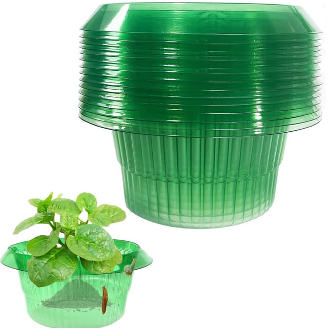 Smaxcn Schneckenkragen - Schützt Pflanzen ohne Chemie 🌱 15 Stück - 15pcs