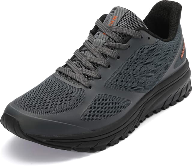 👟 WHITIN Laufschuhe Herren Damen Turnschuhe Sportschuhe Mit 9 Farben 36-47 44 EU 2 Grau - Sonderangebot!