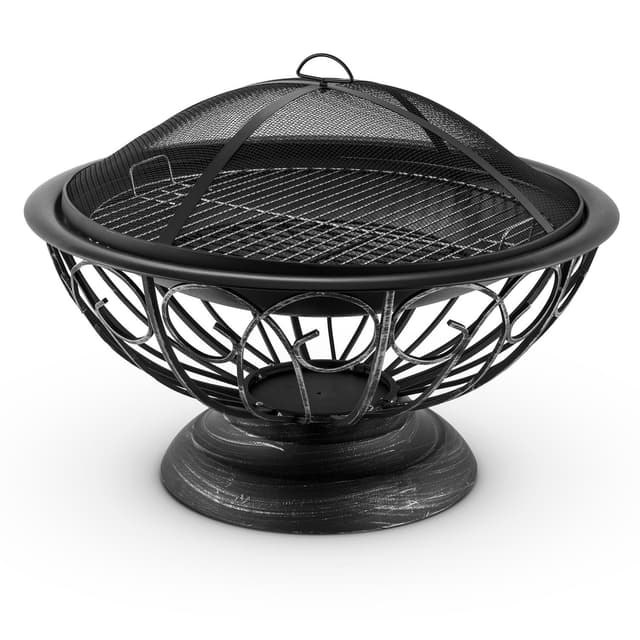 Blumfeldt 2-in-1 Feuerschale - Feuerkorb, Terassenofen, Gartengrill 🌋🔥