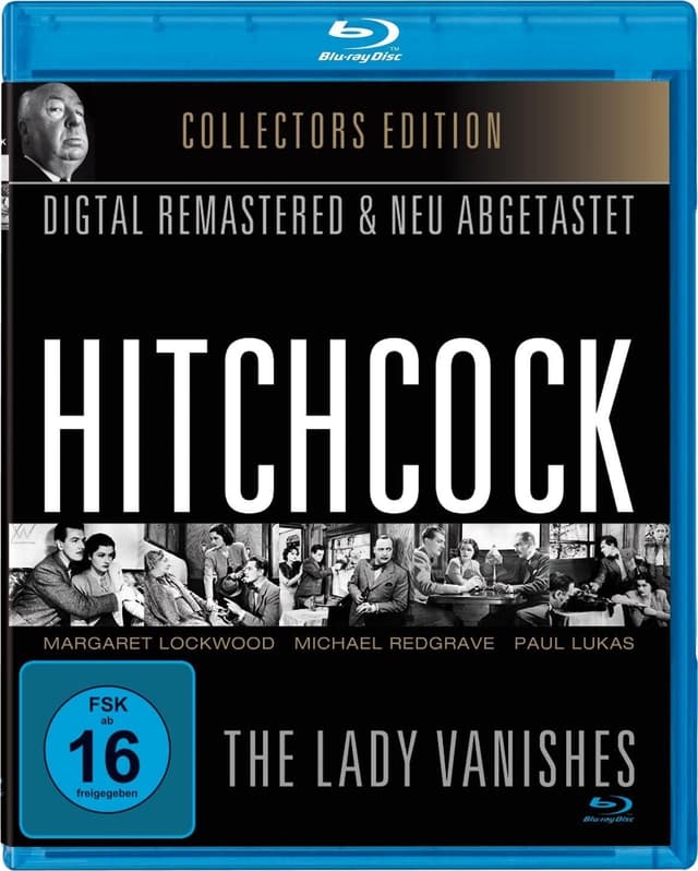 🎥🔍 The Lady Vanishes (Eine Dame verschwindet) - Alfred Hitchcock Film Noir Klassiker HD gemastert [Blu-ray] 🎬🕵️
