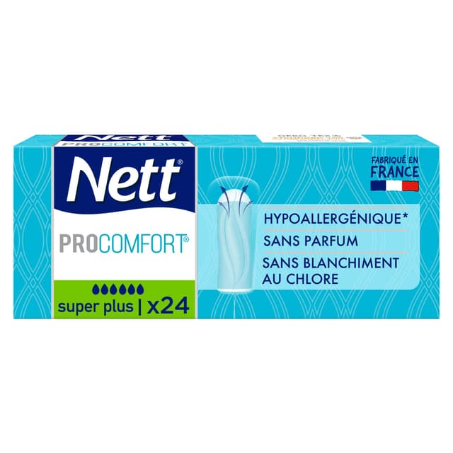 Angebot: Nett ProComfort Super Plus Tampons ohne Applikator, 24 Stück
