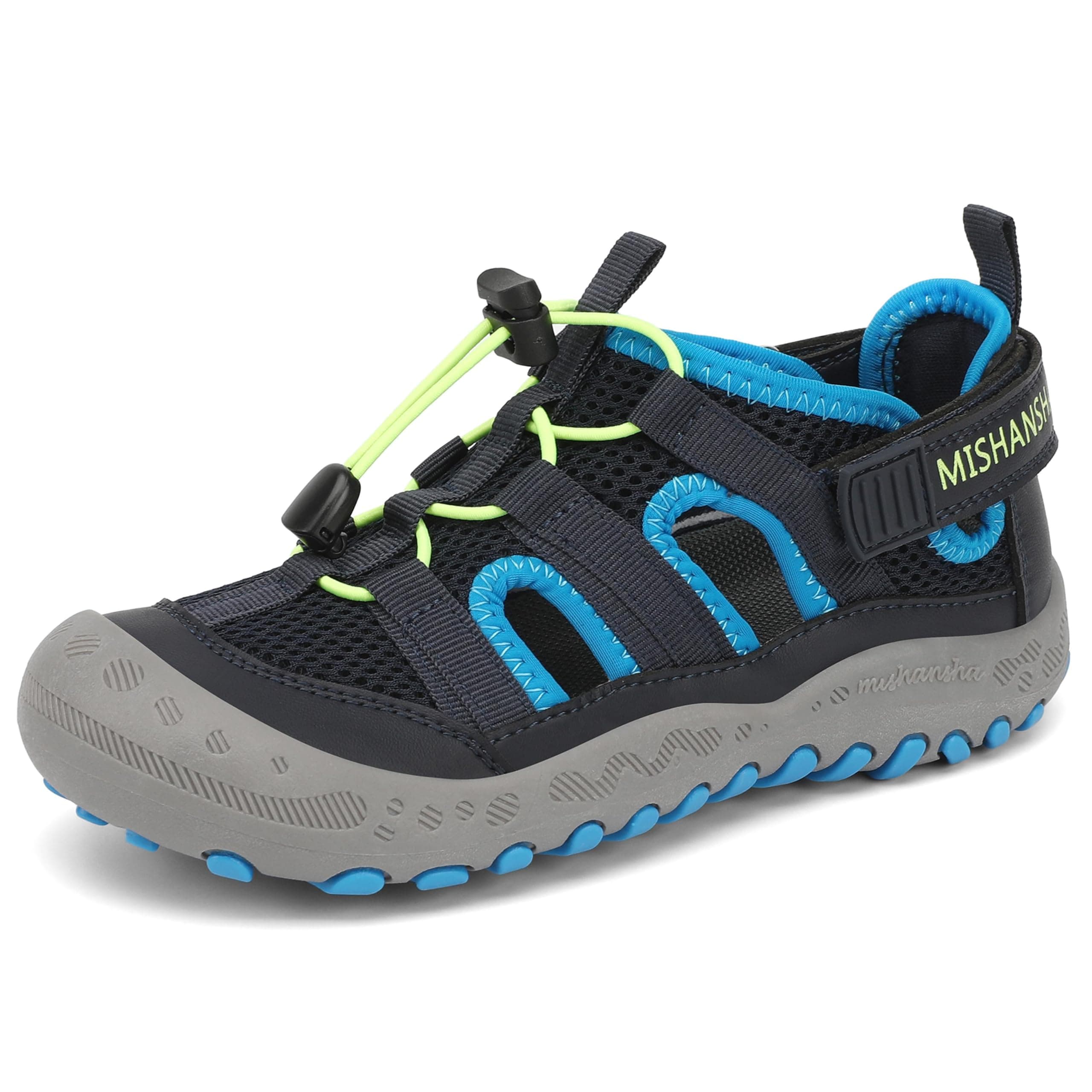 🌞 Mishansha Kinder Sandalen Jungen 33 EU Blau 🌊
