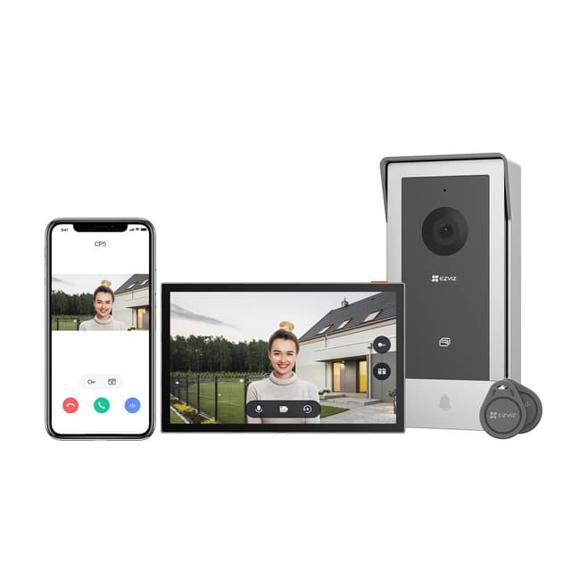 🔔📹 EZVIZ Video-Türsprechanlage mit 7" Farb-Touchscreen & Nachtsicht 🌙🏡
