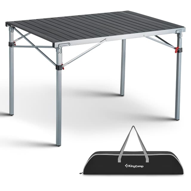 KingCamp Campingtisch klappbar Klapptisch mit Aluminiumrahmen 🏕️