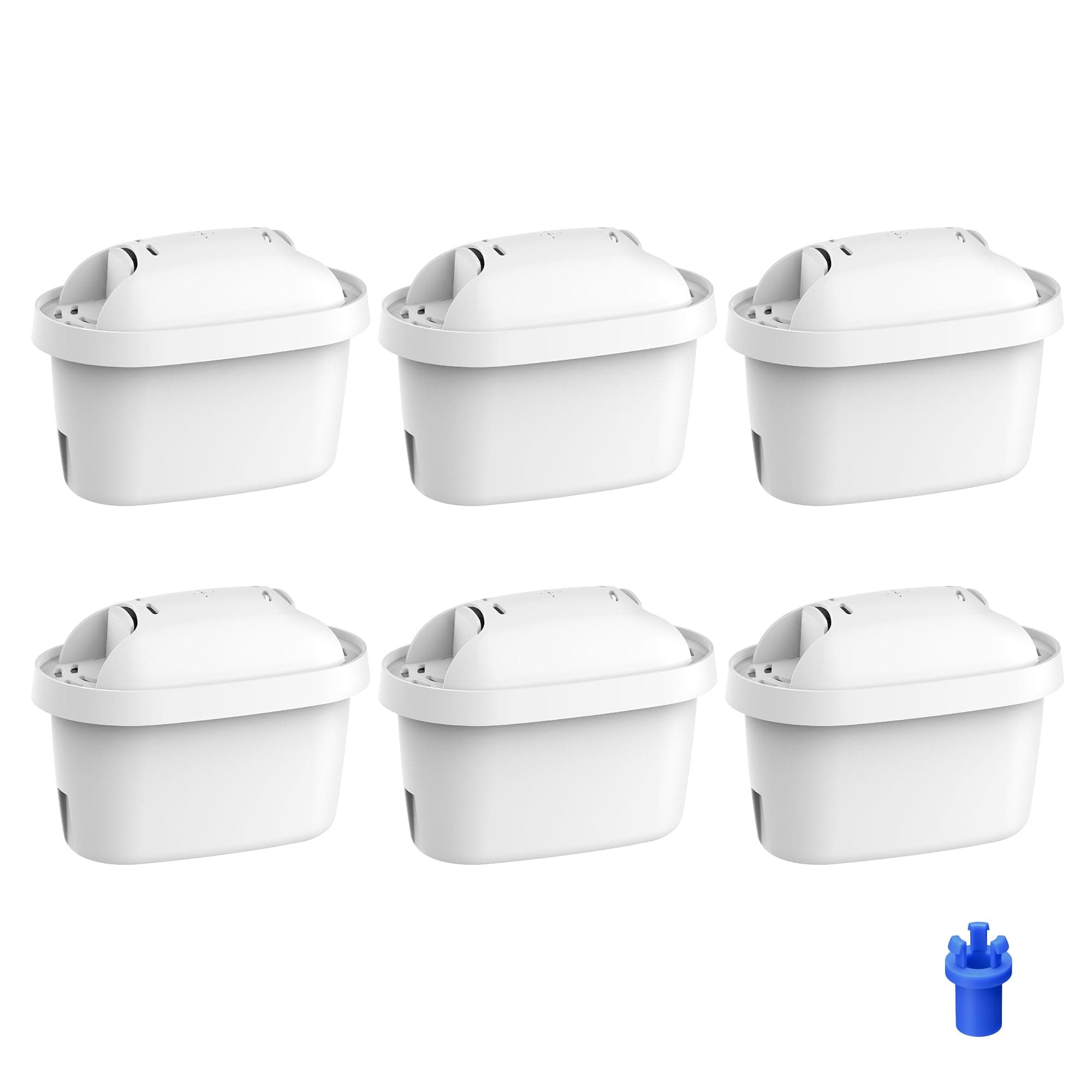 🌊🌿 Waterdrop Filterkartuschen | Ersatz für Brita® Maxtra+® Plus | Reduziert PFAS, PFOA/PFOS | TÜV SÜD, NSF Zertifiziert (6) 6 Stück