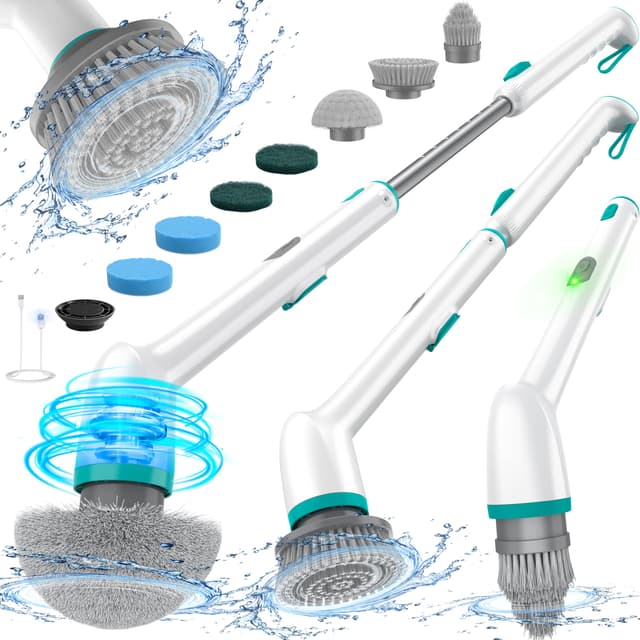LyriFine Elektrische Reinigungsbürste - IPX7-Wasserdicht und Vielseitig einsetzbar 🧼