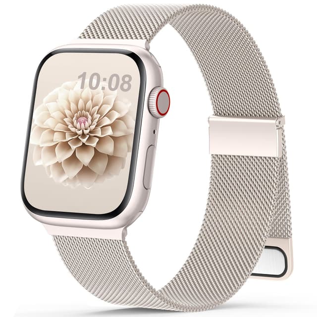 Ersatzarmband Kompatibel mit Apple Watch Armband 40mm 42mm 38mm 41mm Damen Herren 👩‍💼👨‍💼