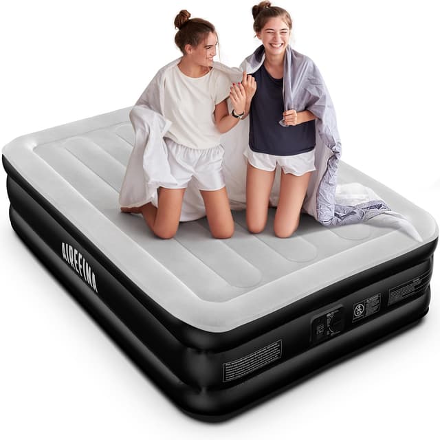Ariefina Luftmatratze: Doppel-Luftbett mit Selbstpumpe 🛏️🏕️