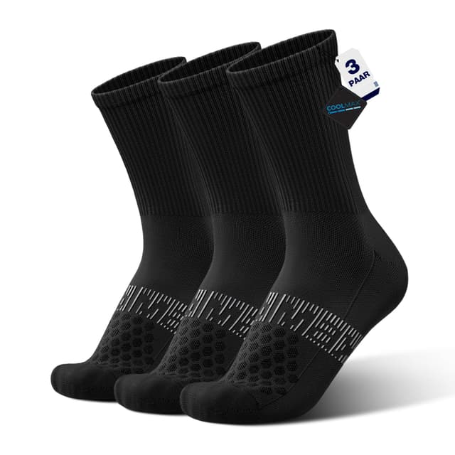 Rennrad Socken Coolmax 3er Pack - Hochleistungs-Fahrradsocken für Sportbegeisterte 🚴‍♀️