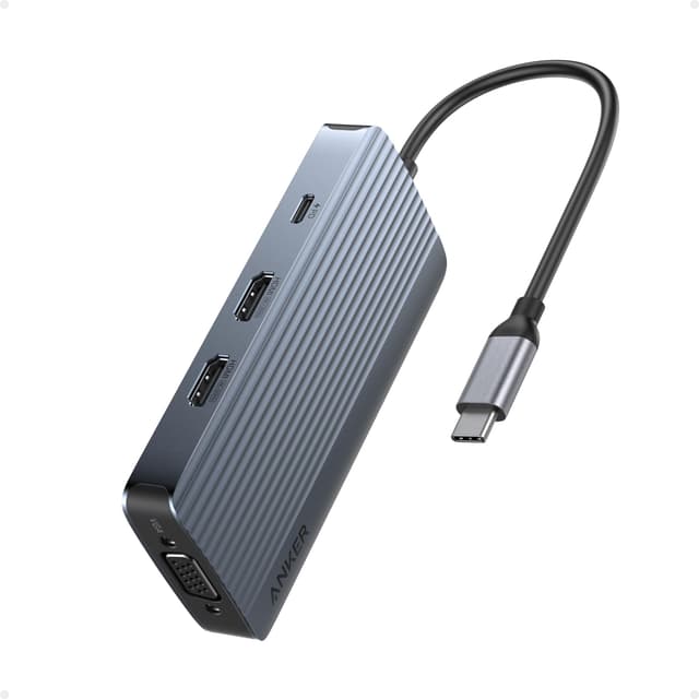 🔥 Angebotsknüller: Anker 8-in-1 USB-C Hub mit 3 Displays und 5 Gbit/s Datenübertragung!