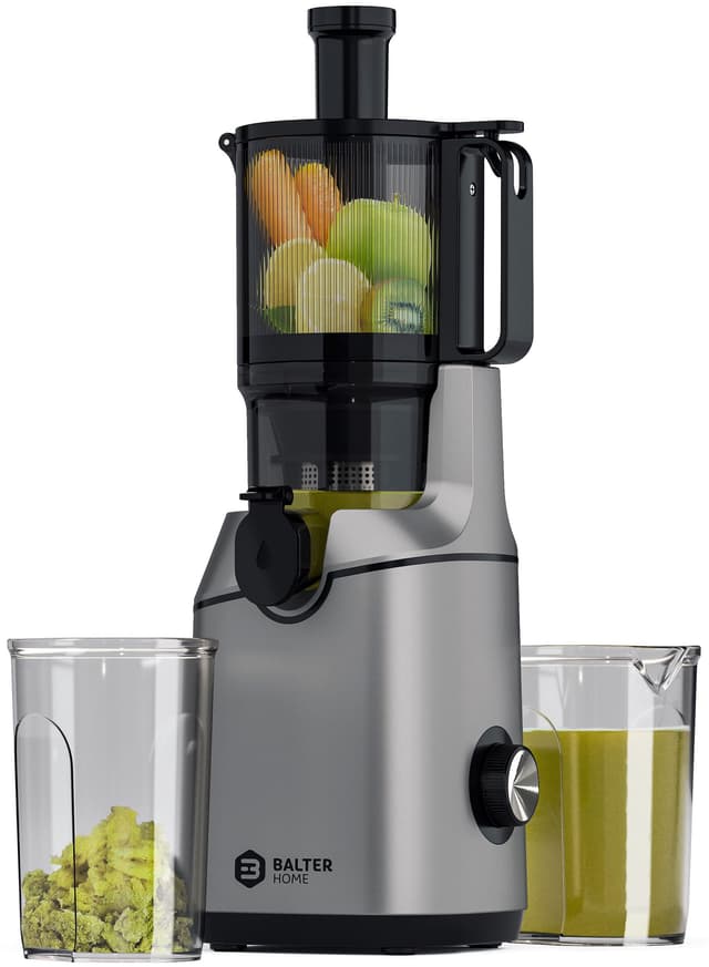 🥦🍊 Balter Slow Juicer VITALMAXX PRO - Entsafter für Gemüse und Obst 🍏🍇