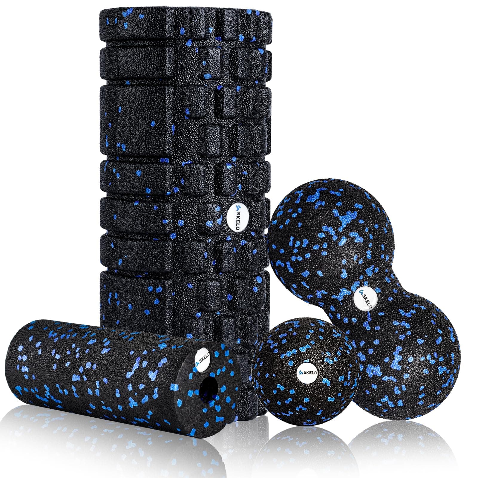 Faszienrollen-Set mit 3D-Textur-Massage 🧘